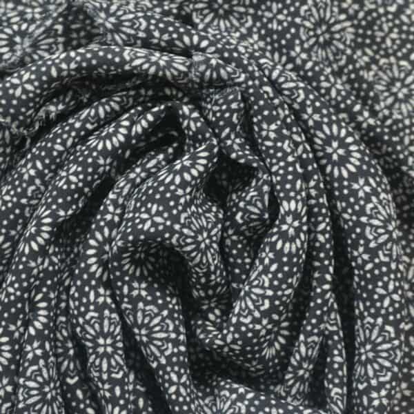 Alloverdruck Ornamente - schwarz – Bild 2
