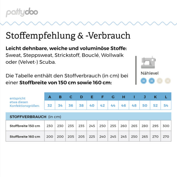 Schnittmuster NORA Damenmantel 32-54 – Bild 8