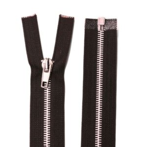 Reißverschluss Metall teilbar - dark brown/303